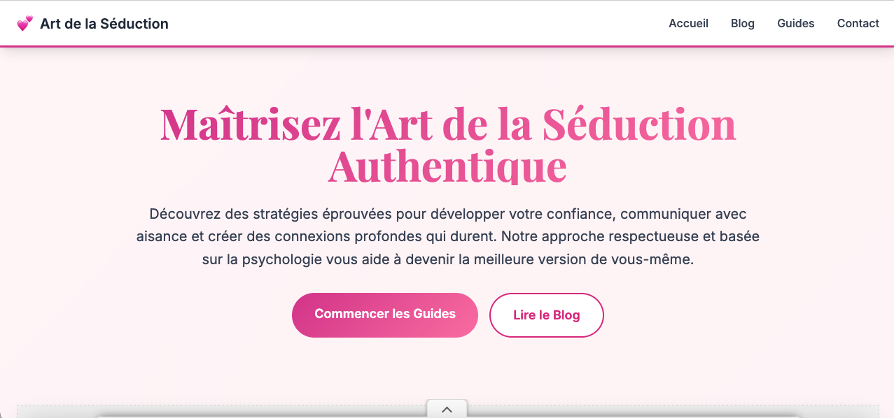 Art de la Séduction